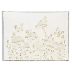 Mushroom Forest Metal Wall Plaque