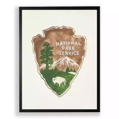 National Park Service Framed Art Print