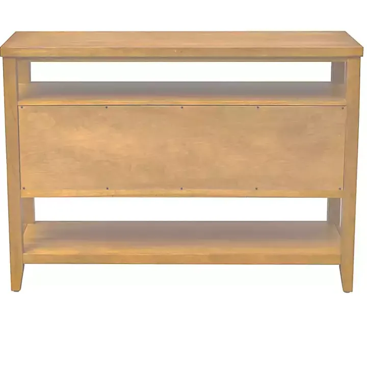 Natural Cane Martha Sterwart Console Table
