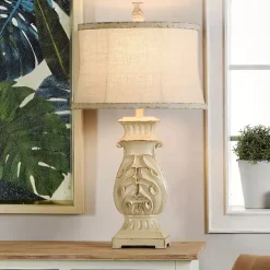 Natural French Country Table Lamp
