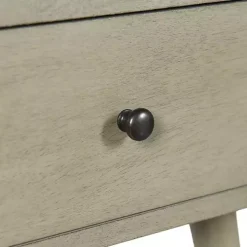 Natural Gray Wood 1-Drawer Arthur Accent Table