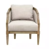 Natural Hemp Martha Stewart Accent Chair