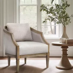 Natural Hemp Martha Stewart Accent Chair