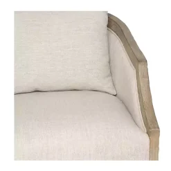 Natural Hemp Martha Stewart Accent Chair