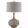 Natural Hemp Rope Coastal Table Lamp