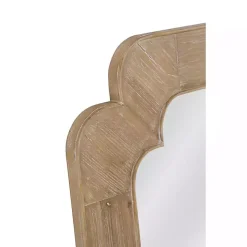 Natural Honey Wood Phillip Wall Mirror