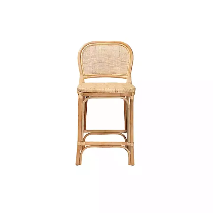 Natural Rattan Adrena Counter Stool