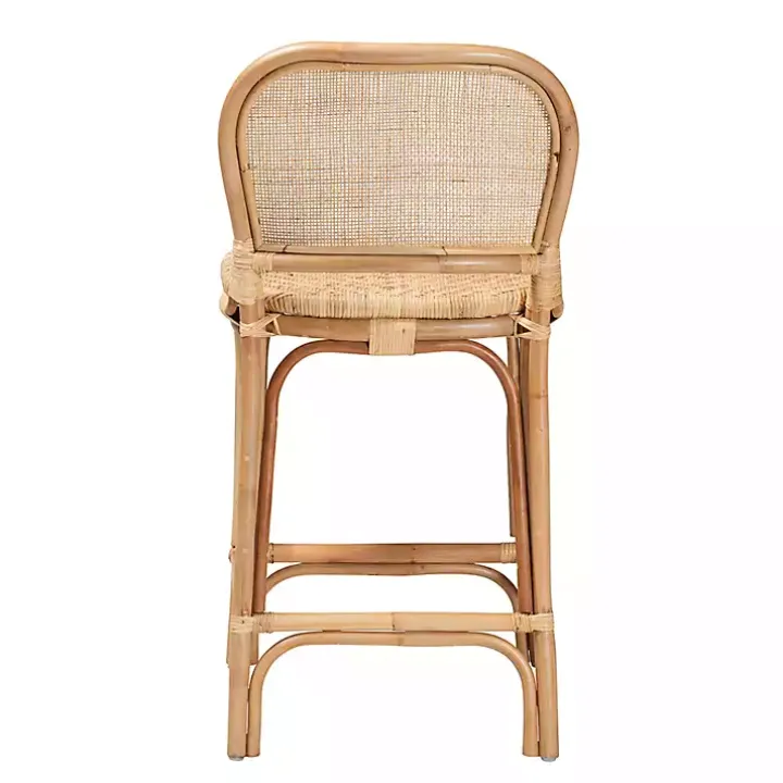 Natural Rattan Adrena Counter Stool