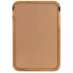 Natural Rattan Rounded Rectangle Wall Mirror