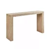 Natural Wood Frame Console Table