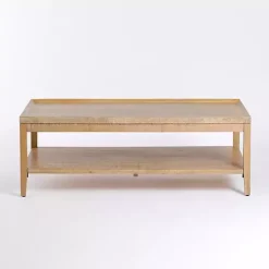 Natural Wood Hughes Coffee Table