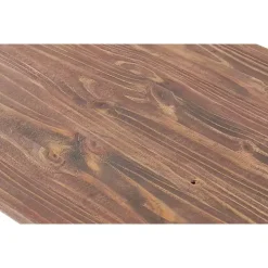 Natural Wood Sawhorse Coffee Table, 42x24 in.