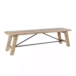 Natural Wooden Sonoma Dining Bench