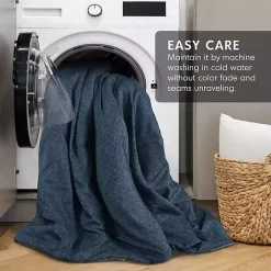 Navy Chambray 2-pc. Twin/Twin XL Comforter Set