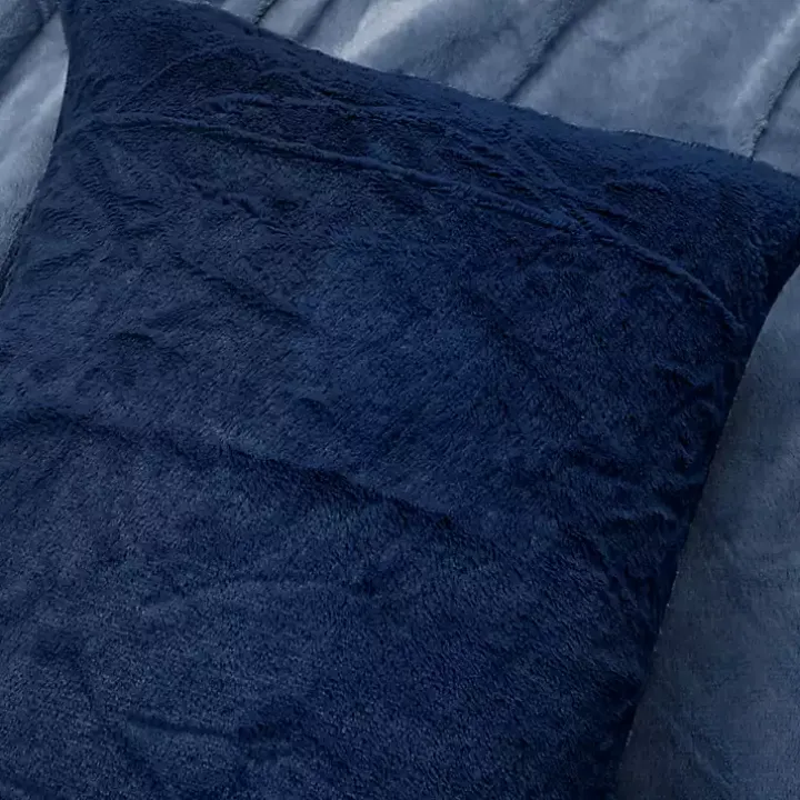 Navy Color Block 3-pc. King Comforter Set