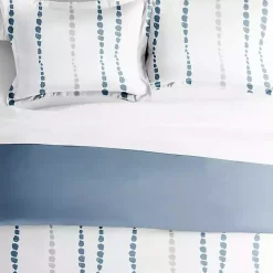 Navy Dots Reversible 3-pc. King Duvet Cover Set