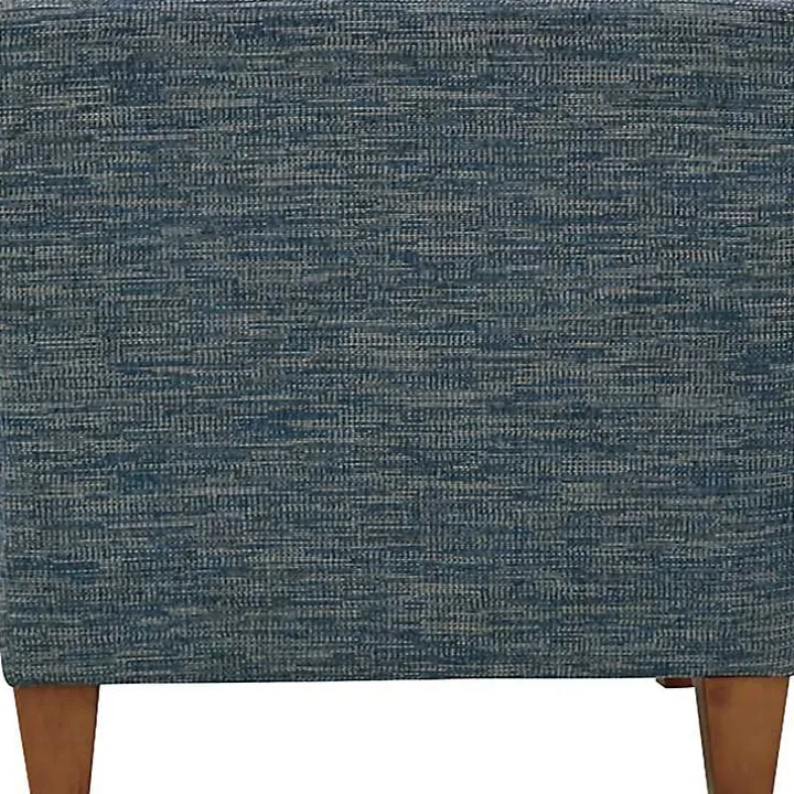 Navy Fynn Upholstered Accent Chair