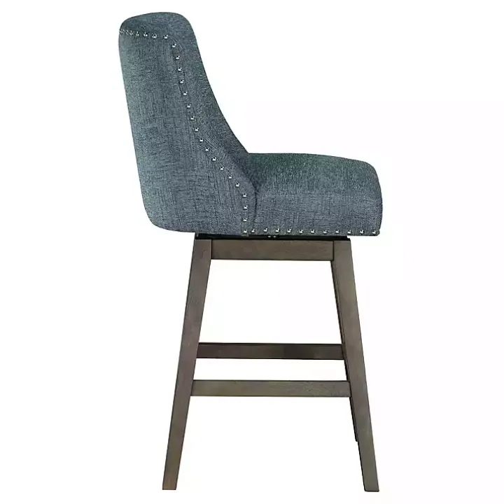 Navy Greenfield Counter Stool
