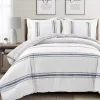 Navy Stripe 3-pc. Full/Queen Comforter Set
