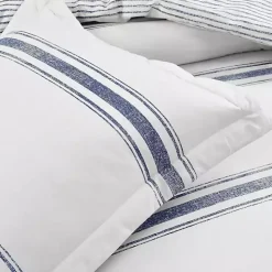 Navy Stripe 3-pc. Full/Queen Comforter Set