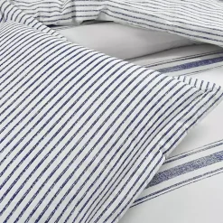 Navy Stripe 3-pc. Full/Queen Comforter Set