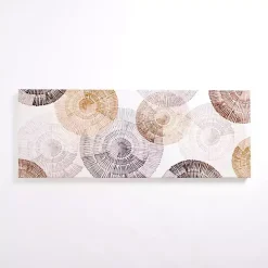 Neutral Orbit Abstract Canvas Art Print