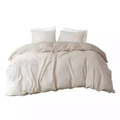 Neutral Oversized 3-pc. Queen Duvet Cover Set