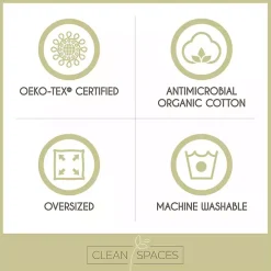 Neutral Oversized 3-pc. Queen Duvet Cover Set