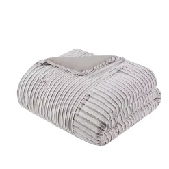 Neutral Striped 5-pc. Full/Queen Comforter Set