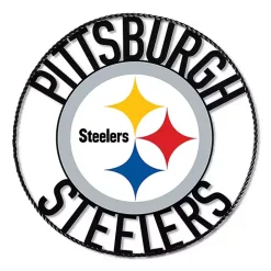NFL Pittsburgh Steelers Wrought Iron Wall Plaque