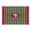 NFL San Francisco 49ers Home Field Area Rug, 6x8