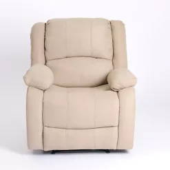 Oatmeal Performance Fabric Barrett Recliner