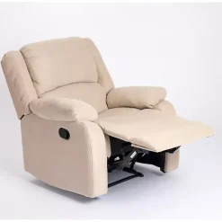 Oatmeal Performance Fabric Barrett Recliner