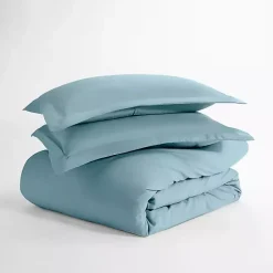 Ocean Blue Solid 3-pc. King Duvet Cover Set