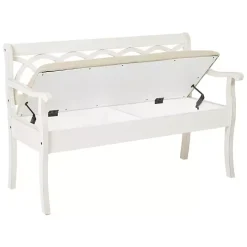 Off-White Cartland Storage Bench