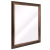 Oil Rubbed Bronze Beveled Framed Wall Mirror