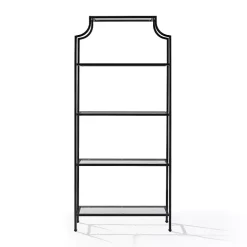 Oil-Rubbed Bronze 4-Tier Glass Ashlee Etagere