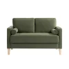 Olive Chelsea Modern Loveseat
