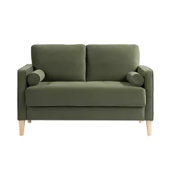 Olive Chelsea Modern Loveseat