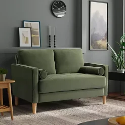 Olive Chelsea Modern Loveseat