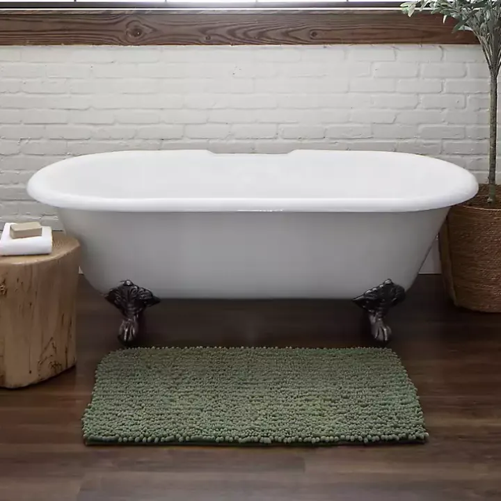 Oregano Chenille Bath Mat, 60 in.