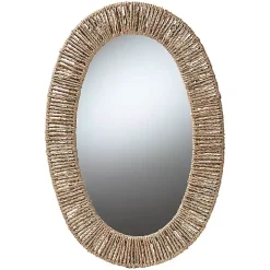 Oval Elwyn Seagrass Wall Mirror