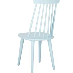 Pale Blue Burris Dining Chairs, Set of 2
