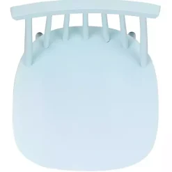 Pale Blue Burris Dining Chairs, Set of 2