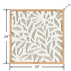 Palm Leaf I Shadowbox Wall Plaque