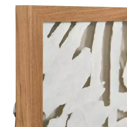 Palm Leaf II Shadowbox Wall Plaque