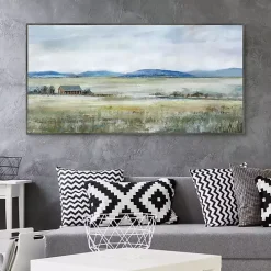 Patterson's Farm Framed Canvas Art Print