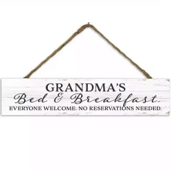 Personalized Bed & Breakfast Wall Plaque