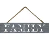 Personalized Gray Family Wall Plaque