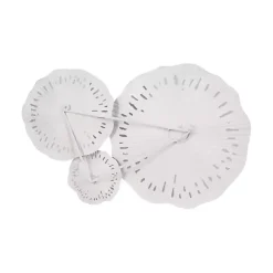 Pierced Metal Disc Wall Plaque